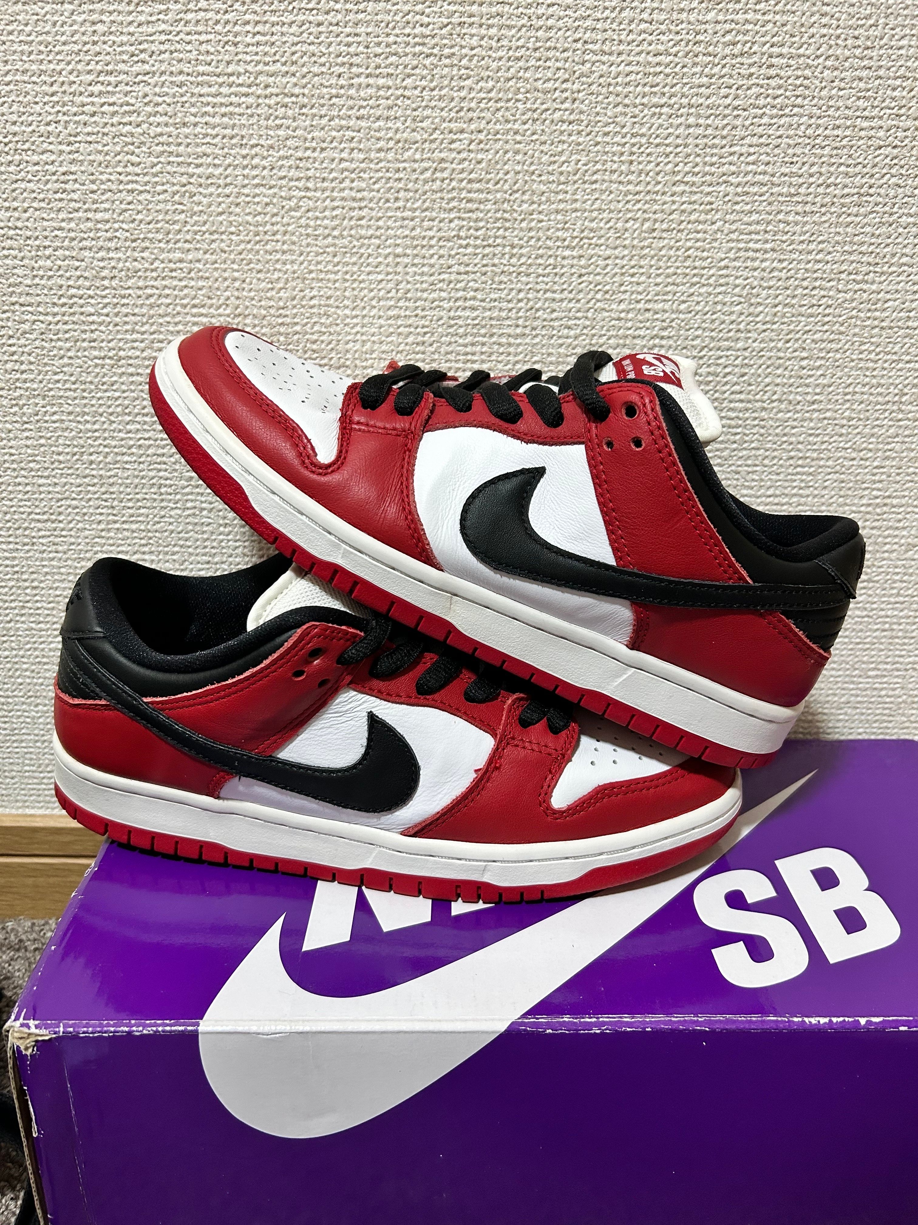 Nike SB Dunk Low Pro "J-Pack Chicago/Varsity Red and White"