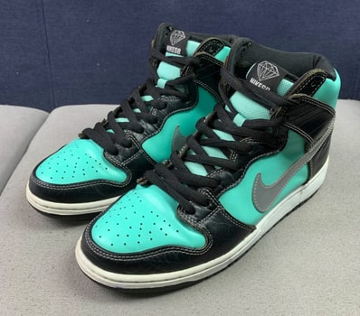 Diamond Supply × Nike SB Dunk High "Tiffany"