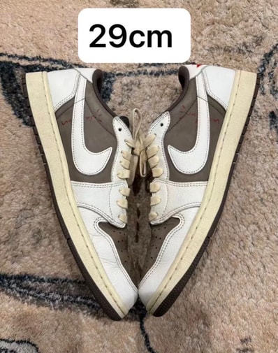 Travis Scott × Nike Air Jordan 1 Low OG SP "Reverse Mocha/Sail and Ridgerock"