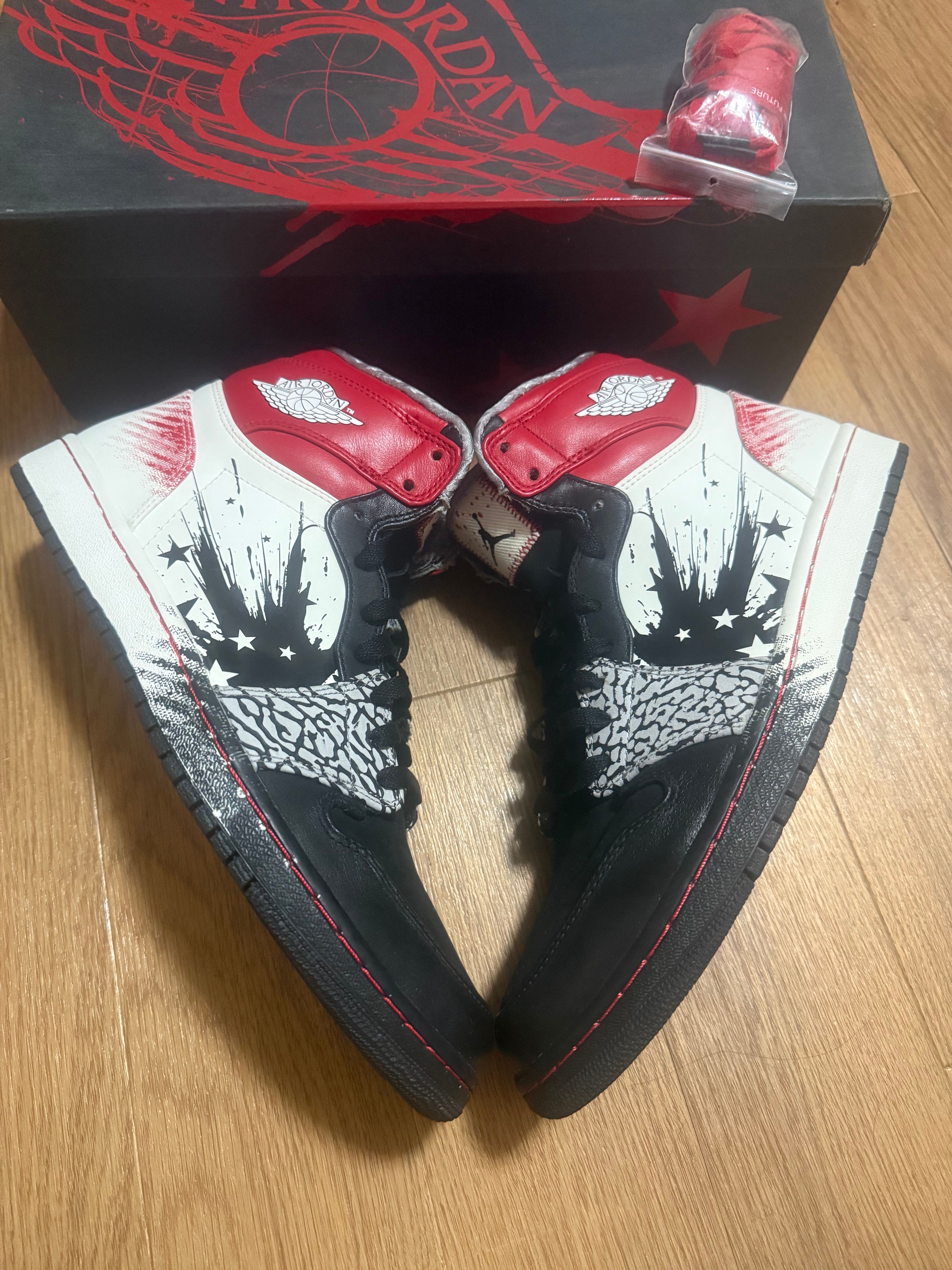 Nike Air Jordan 1 Retro High Dave White Wings For The Future