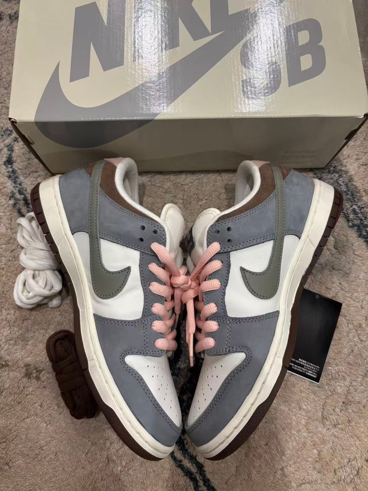 堀米 雄斗(ユウト ホリゴメ) × ナイキ SB ダンク ロー プロ QS "ウルフグレー"