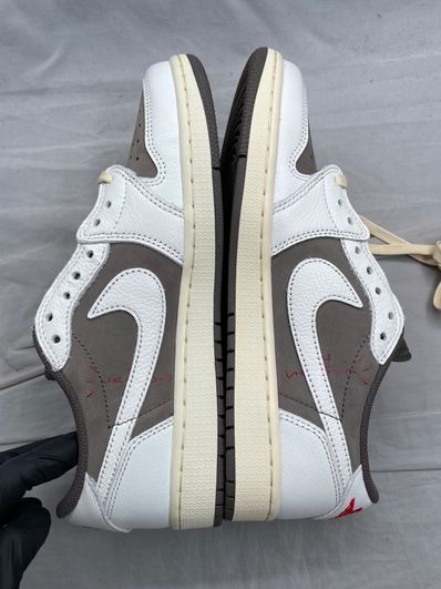 Travis Scott × Nike Air Jordan 1 Low OG SP "Reverse Mocha/Sail and Ridgerock"