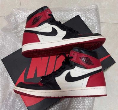 Nike Air Jordan 1 Retro High OG "Bred Toe"