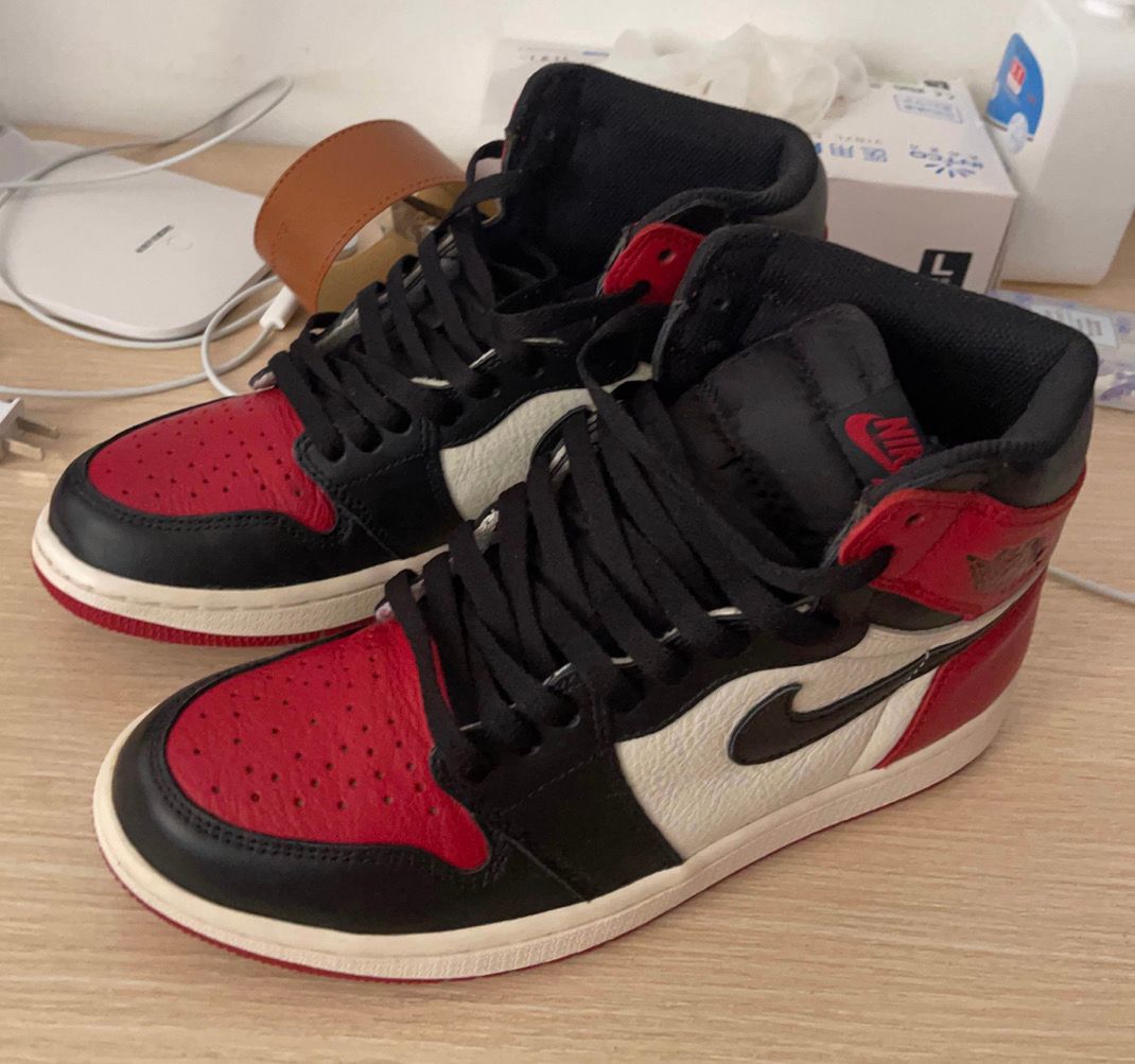 Nike Air Jordan 1 Retro High OG "Bred Toe"
