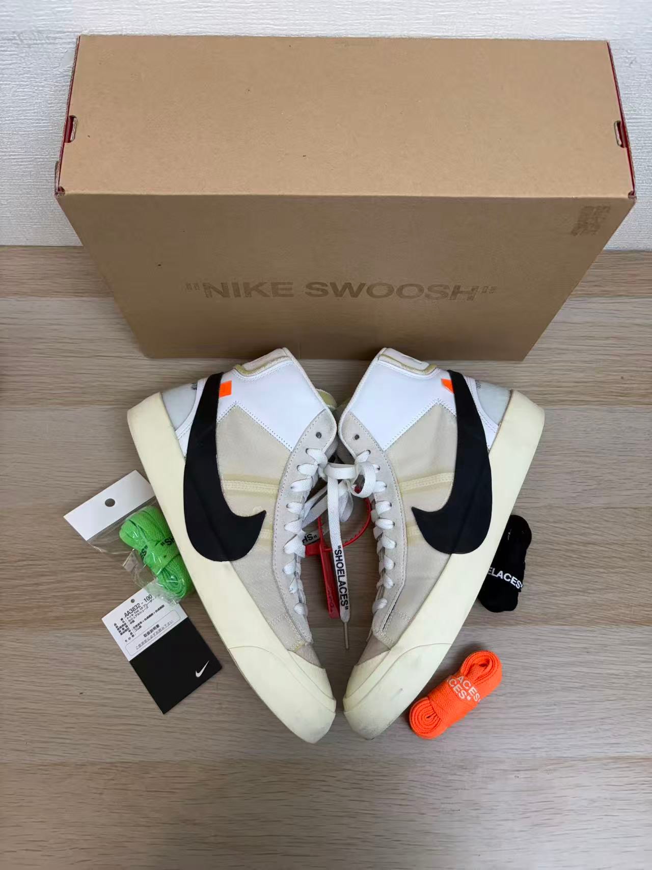 Off-White × Nike The Ten Blazer Mid "White"
