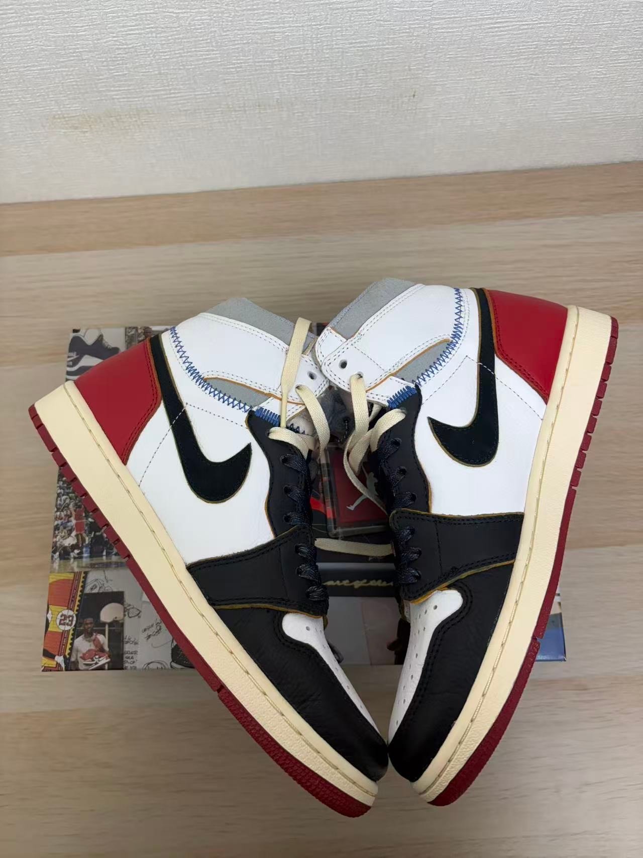 UNION × Nike Air Jordan 1 Retro High OG NRG "Varsity Red/Wolf Grey"