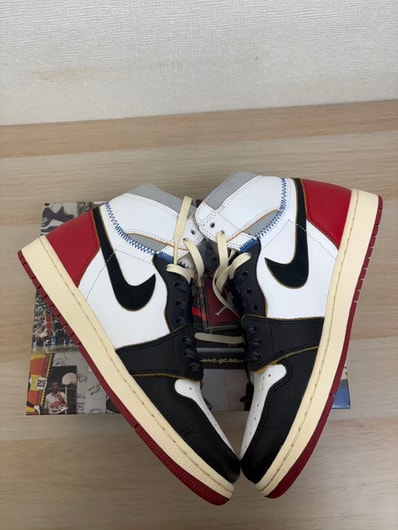 UNION × Nike Air Jordan 1 Retro High OG NRG "Varsity Red/Wolf Grey"