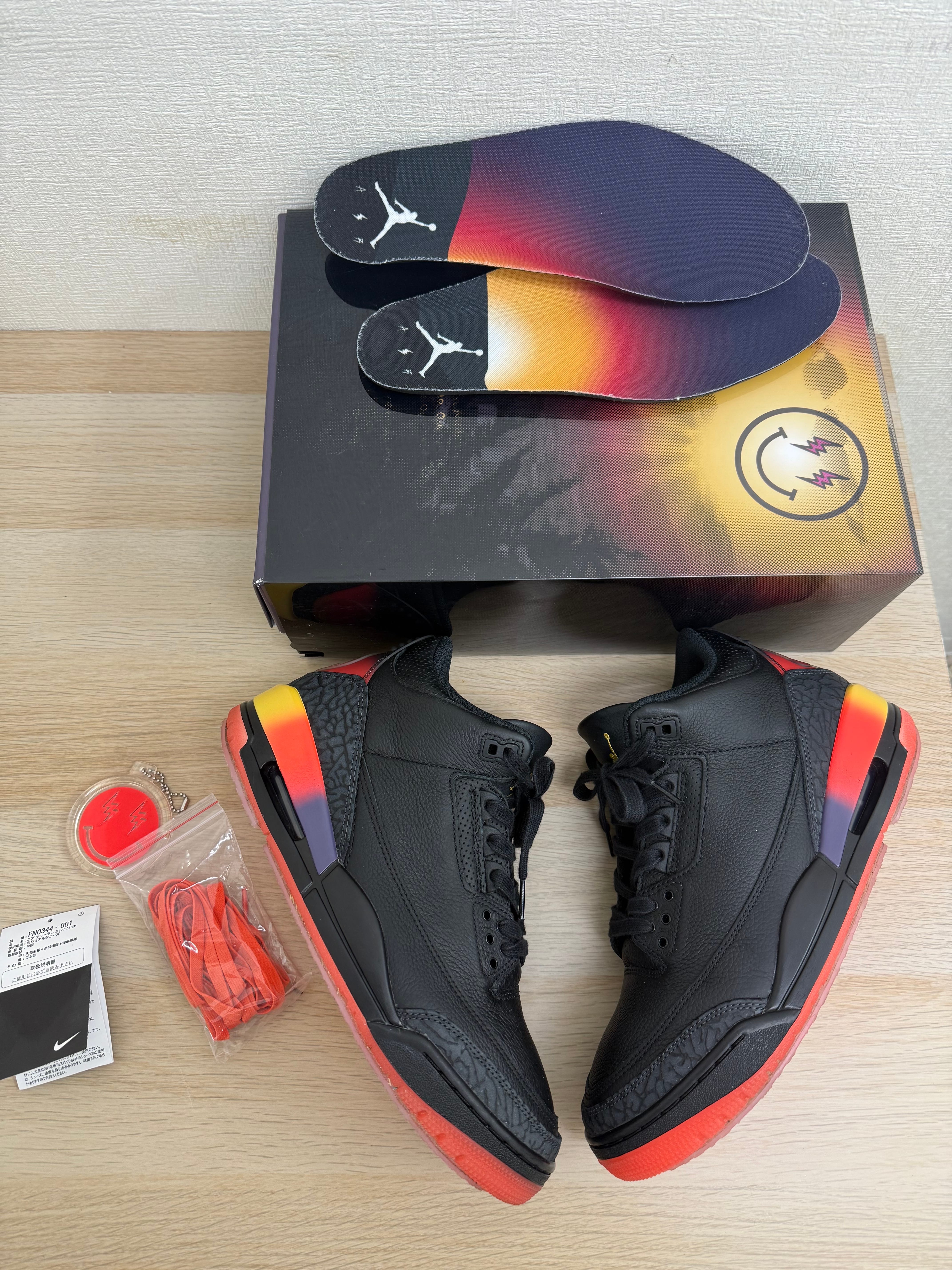 J・バルヴィン × ナイキ エアジョーダン3 レトロ SP "リオ"