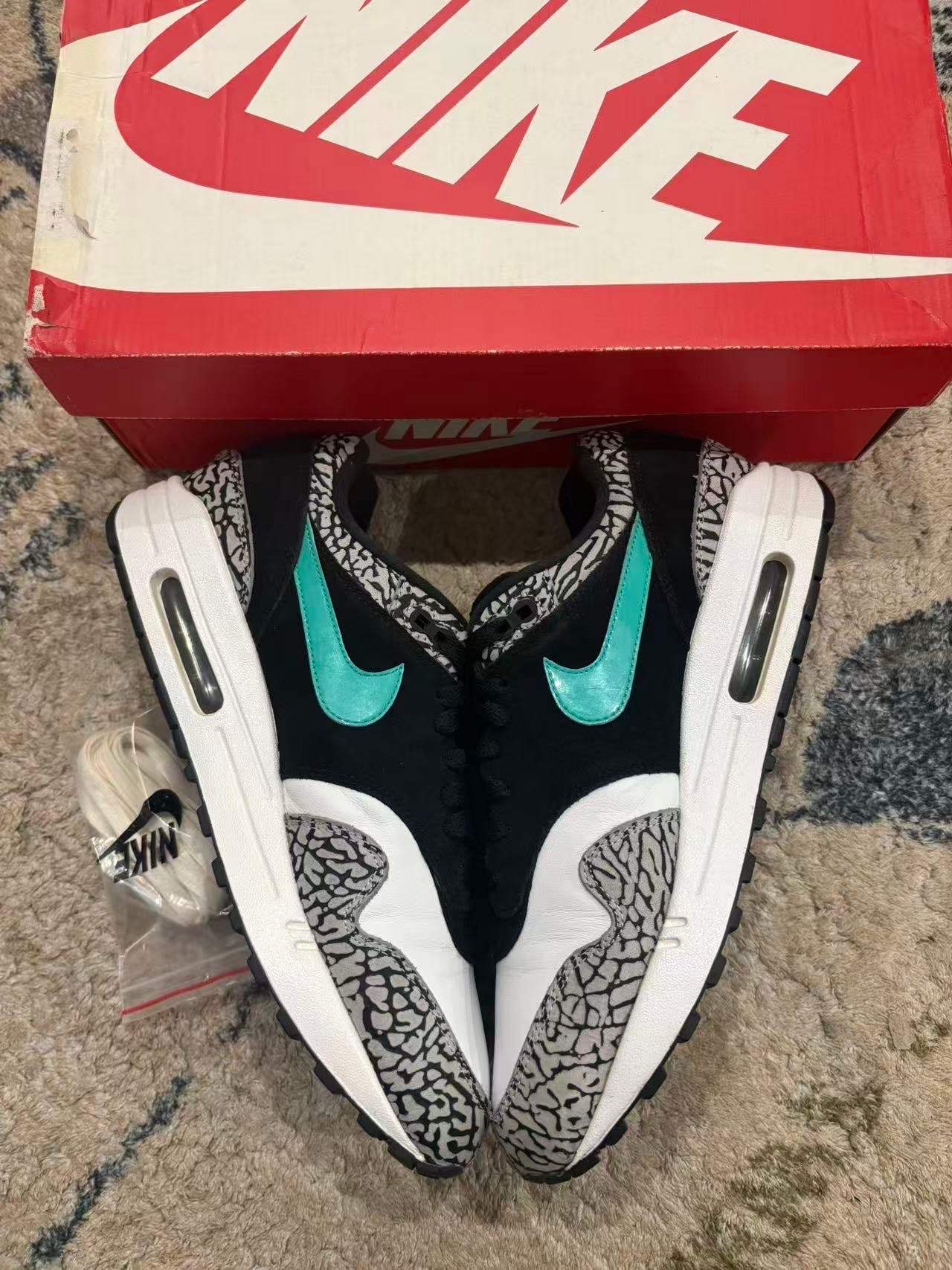 atmos × Nike Air Max 1 PRM Retro "Elephant/Safari" (2017)