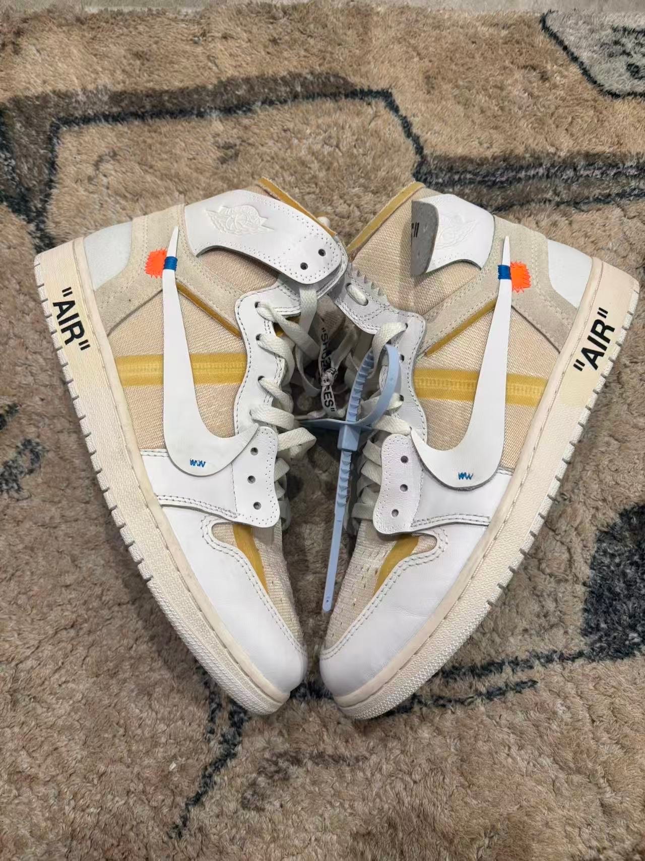 Off-White × Nike Air Jordan 1 Retro High "White"
