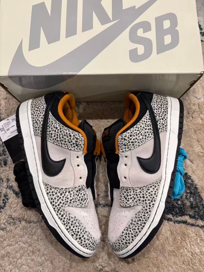 Nike SB Dunk Low Pro Electric Safari "Phantom and Black"