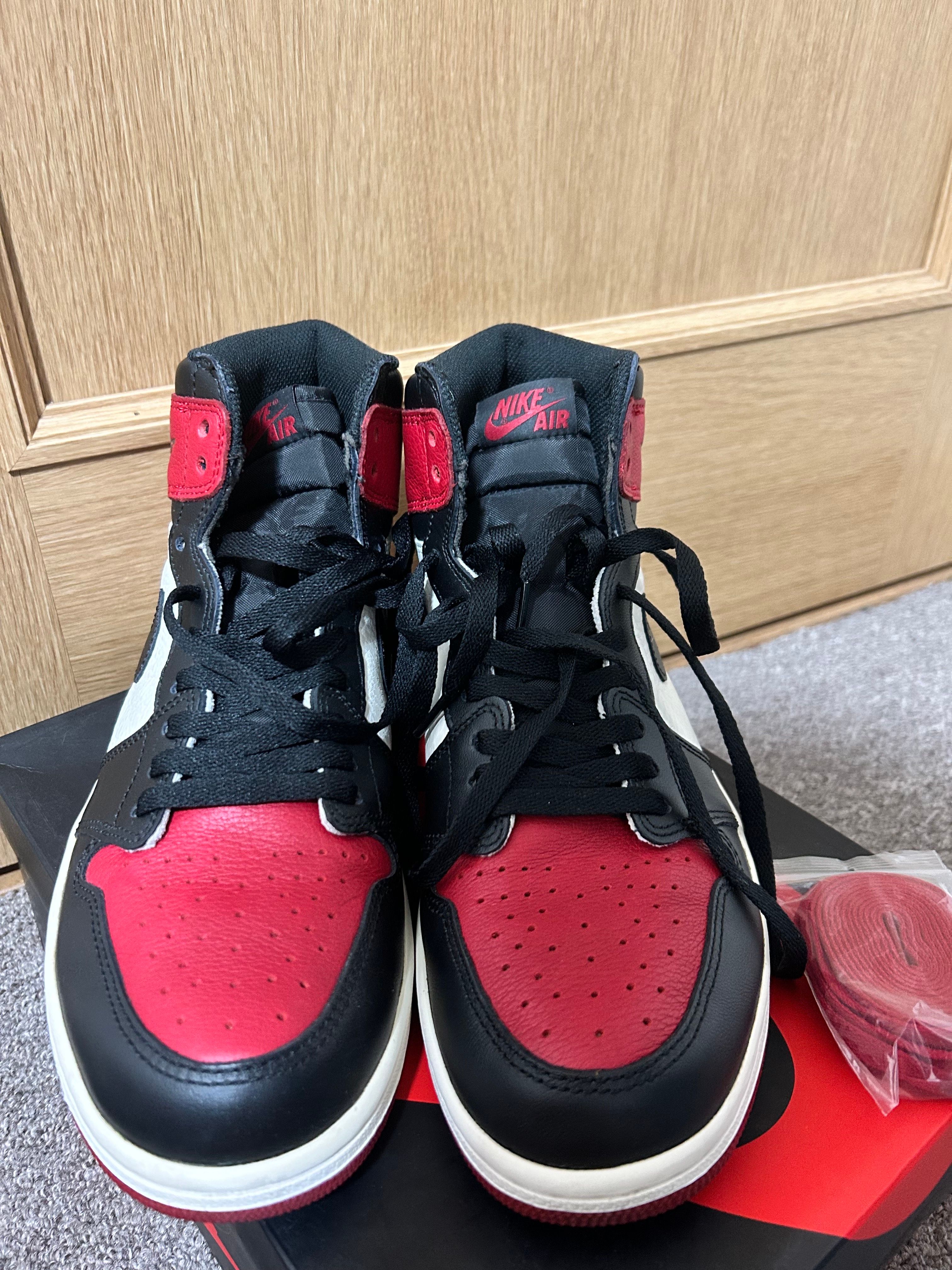 Nike Air Jordan 1 Retro High OG "Bred Toe"