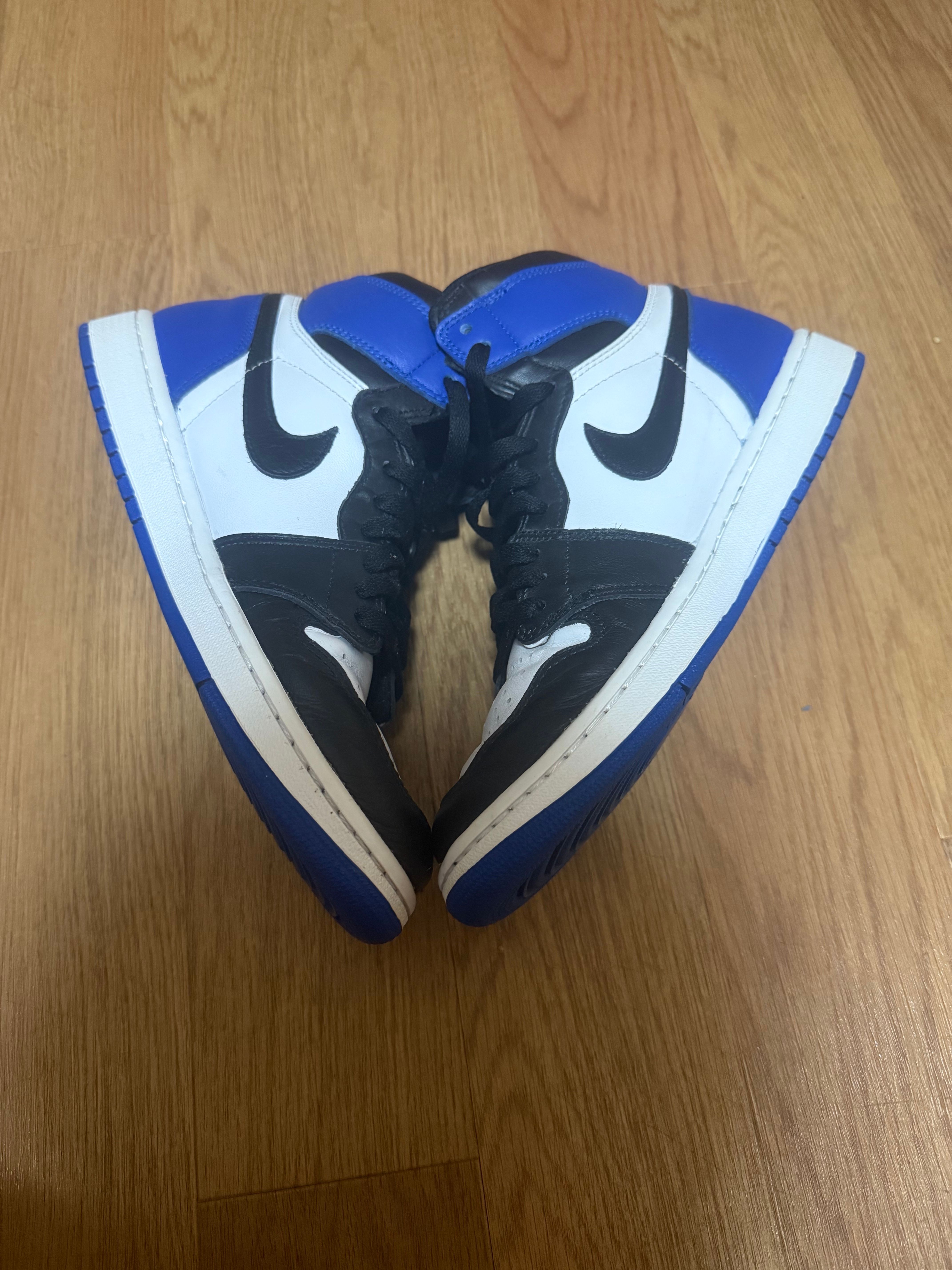 fragment design × Nike Air Jordan 1 Retro High OG "Black/Sport Royal/White"