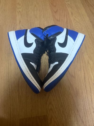 fragment design × Nike Air Jordan 1 Retro High OG "Black/Sport Royal/White"