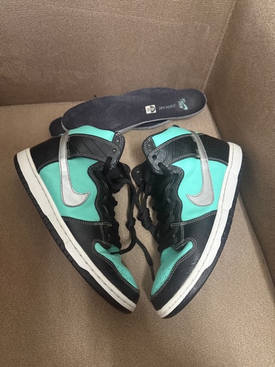 Diamond Supply × Nike SB Dunk High "Tiffany"
