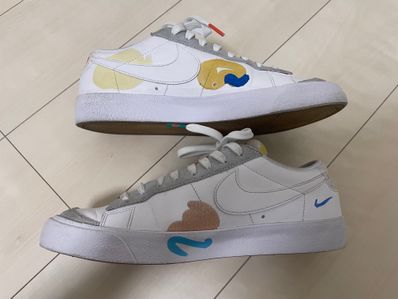 Mayumi Yamase × Nike Blazer Low ’77 Flyleather "White"