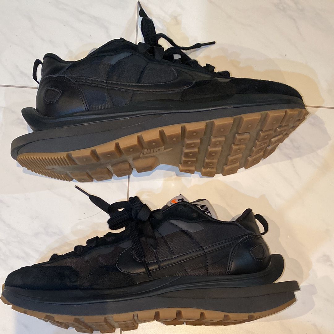 sacai × Nike VaporWaffle "Black Gum"