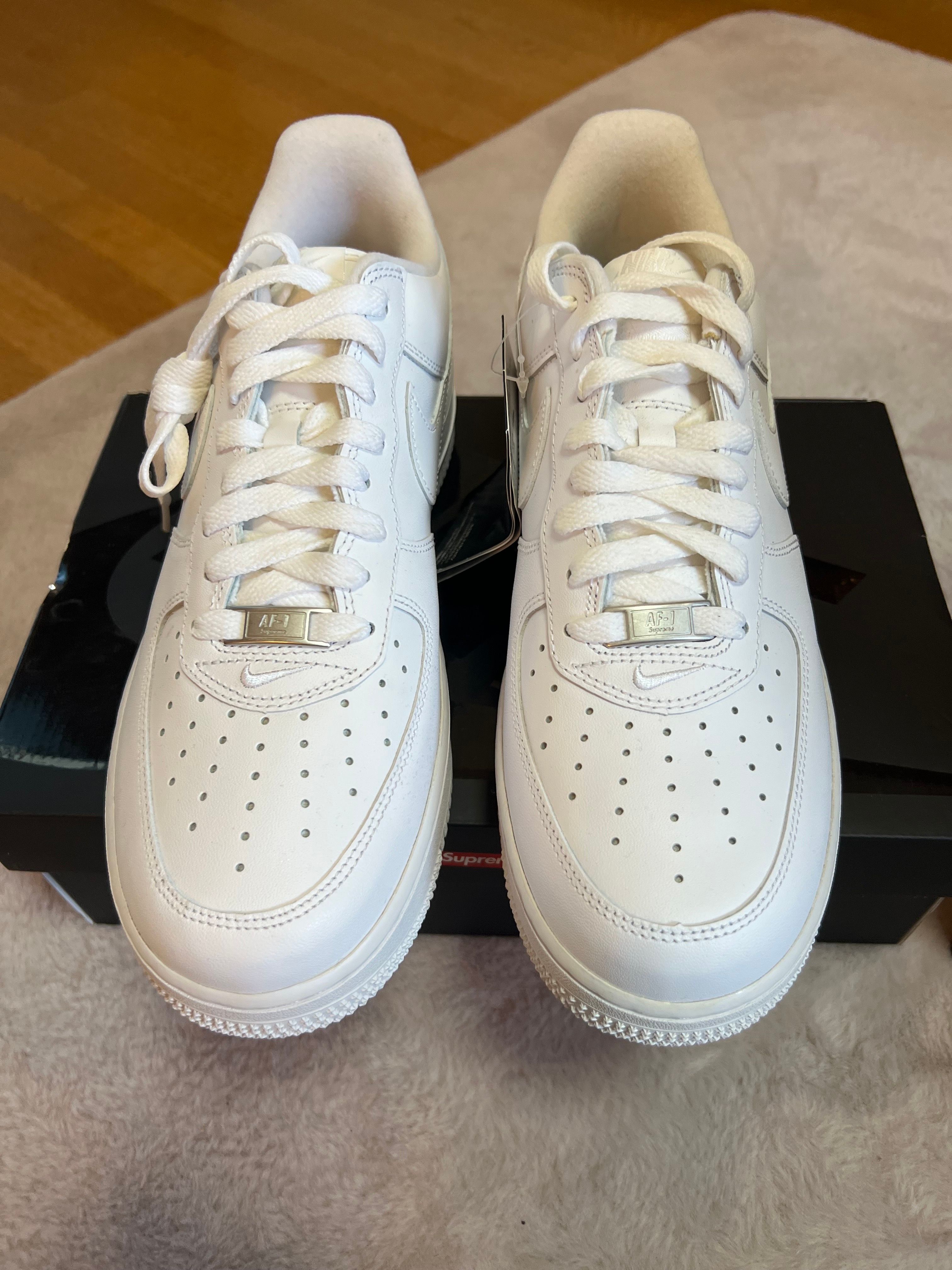 Supreme × Nike Air Force 1 Low "White"