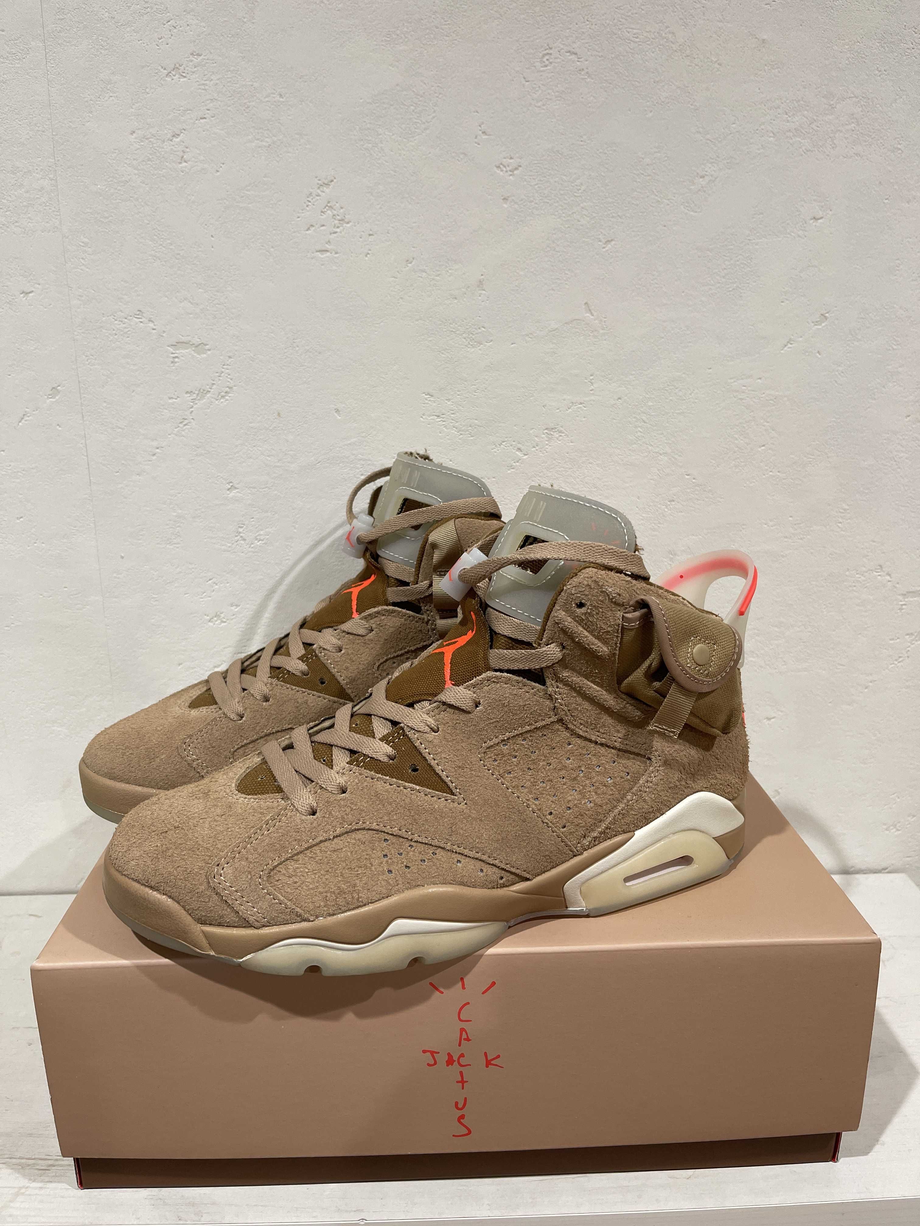 Travis Scott × Nike Air Jordan 6 "British Khaki"