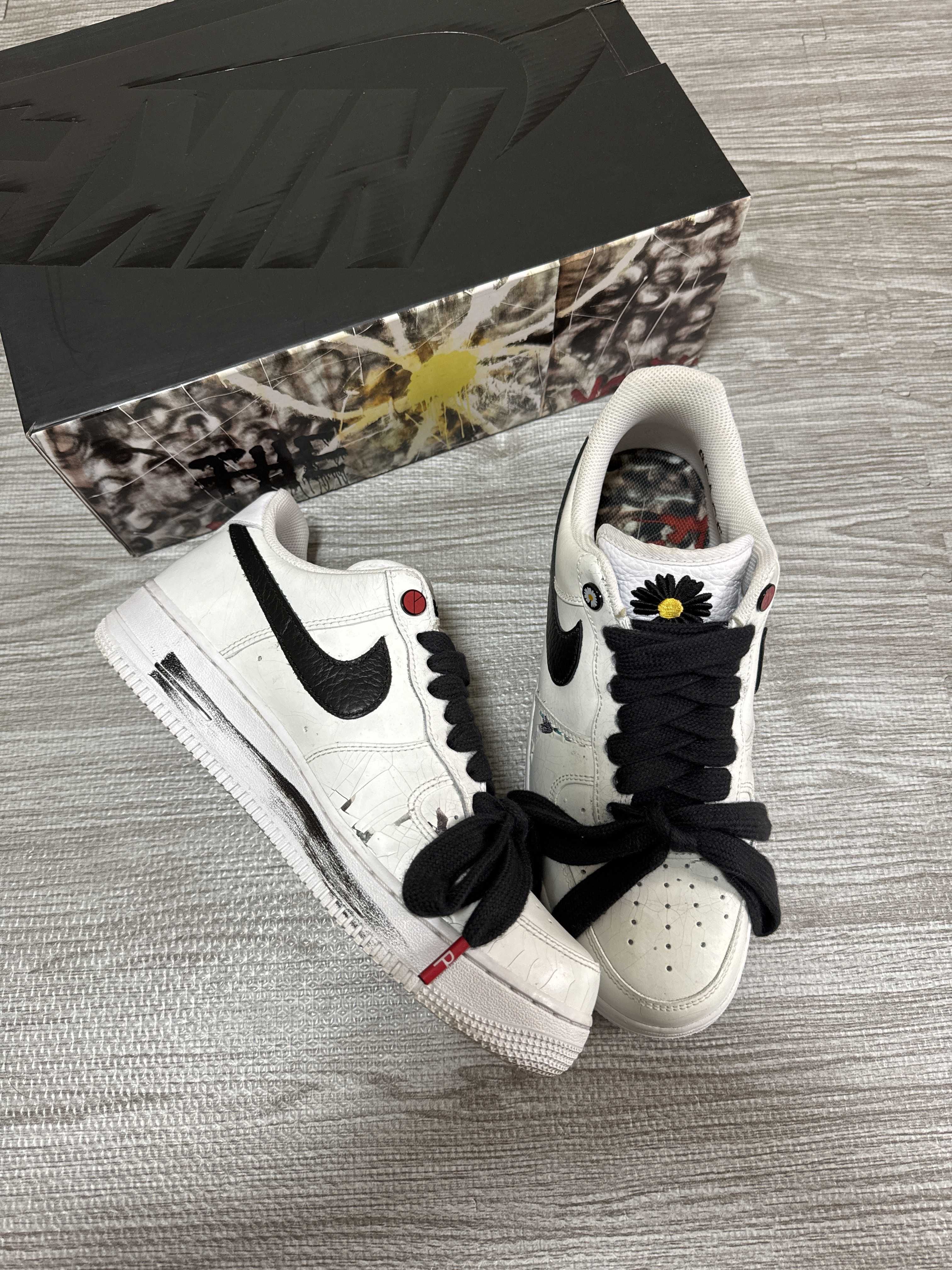 PEACEMINUSONE × Nike Air Force 1 Low "Para-noise/White/Black" / G-DRAGON