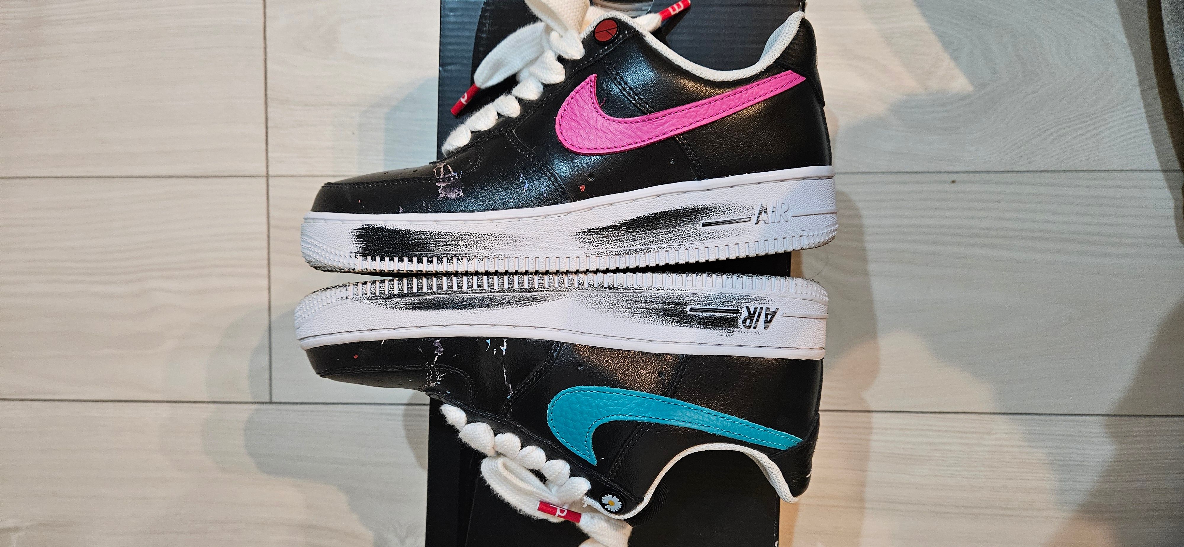 PEACEMINUSONE × Nike Air Force 1 Low '07 Para-Noise 3.0 "Black and Multi-Color" / G-DRAGON