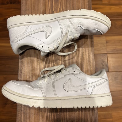 Nike Air Jordan 1 Low Golf "White Crocodile Skin"