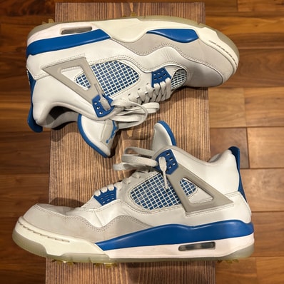 NIKE AIR JORDAN 4 GOLF "MILITARY BLUE"