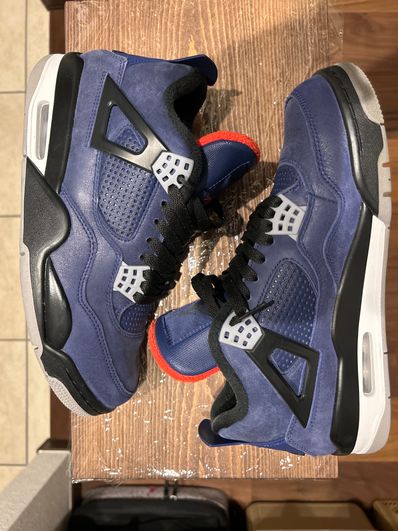 Nike Air Jordan 4 Retro WNTR "Loyal Blue/White/Black"