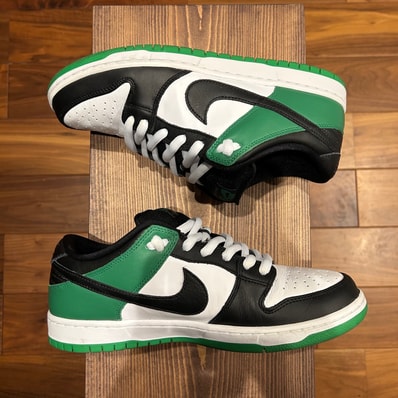 Nike SB Dunk Low Pro "Black and Classic Green"