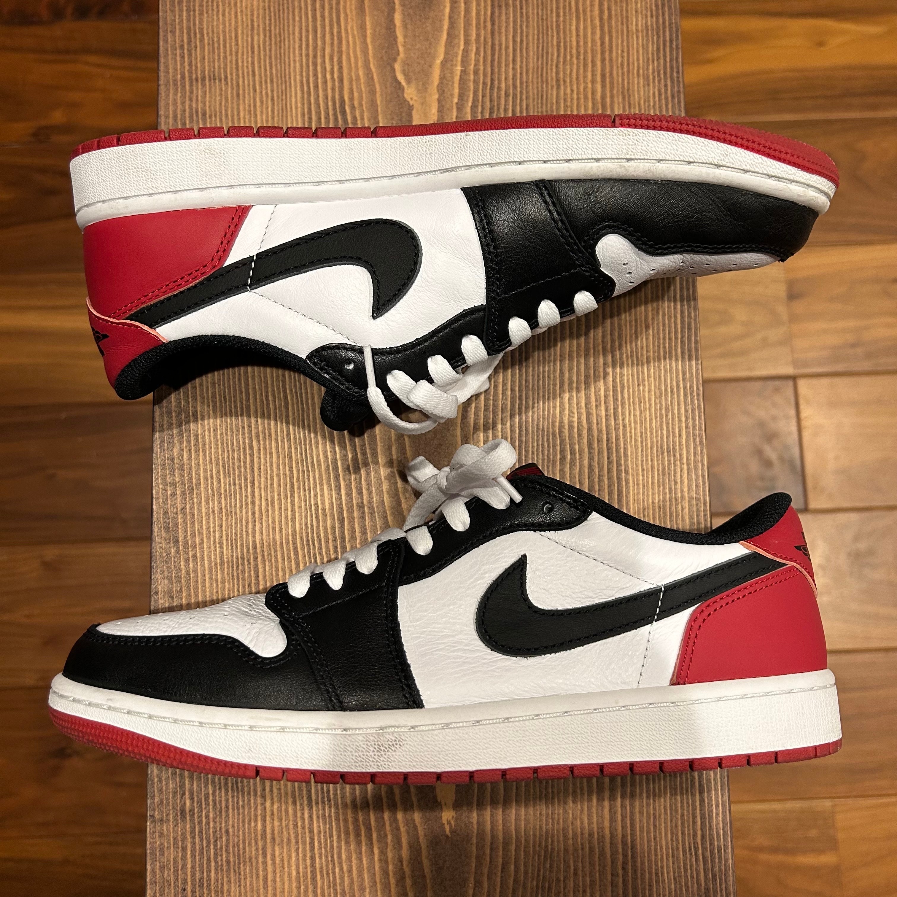 Nike Air Jordan 1 Retro Low OG "Black Toe"