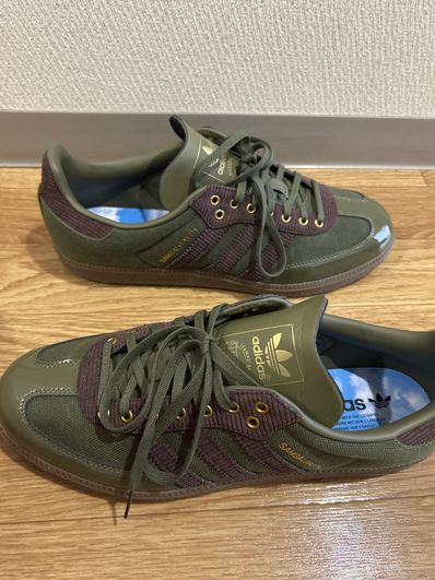Alwayth × adidas Samba OG "Olive Straighter/Shadow Brown/Matte Gold"