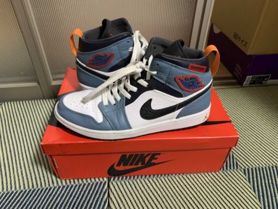 FACETASM × Nike Air Jordan 1 Mid "White/Navy"