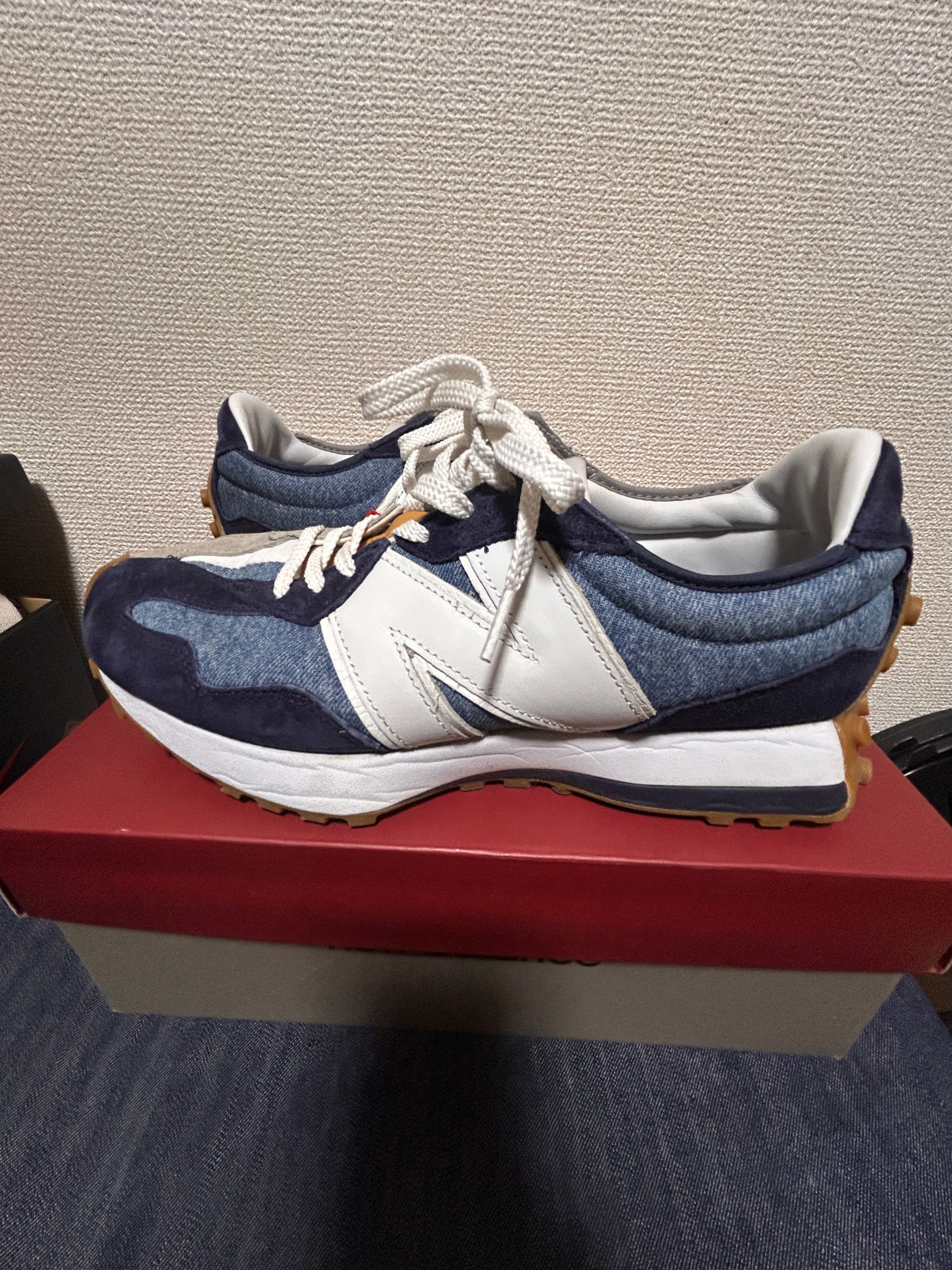 Levi's × New Balance 327 "Navy/White"