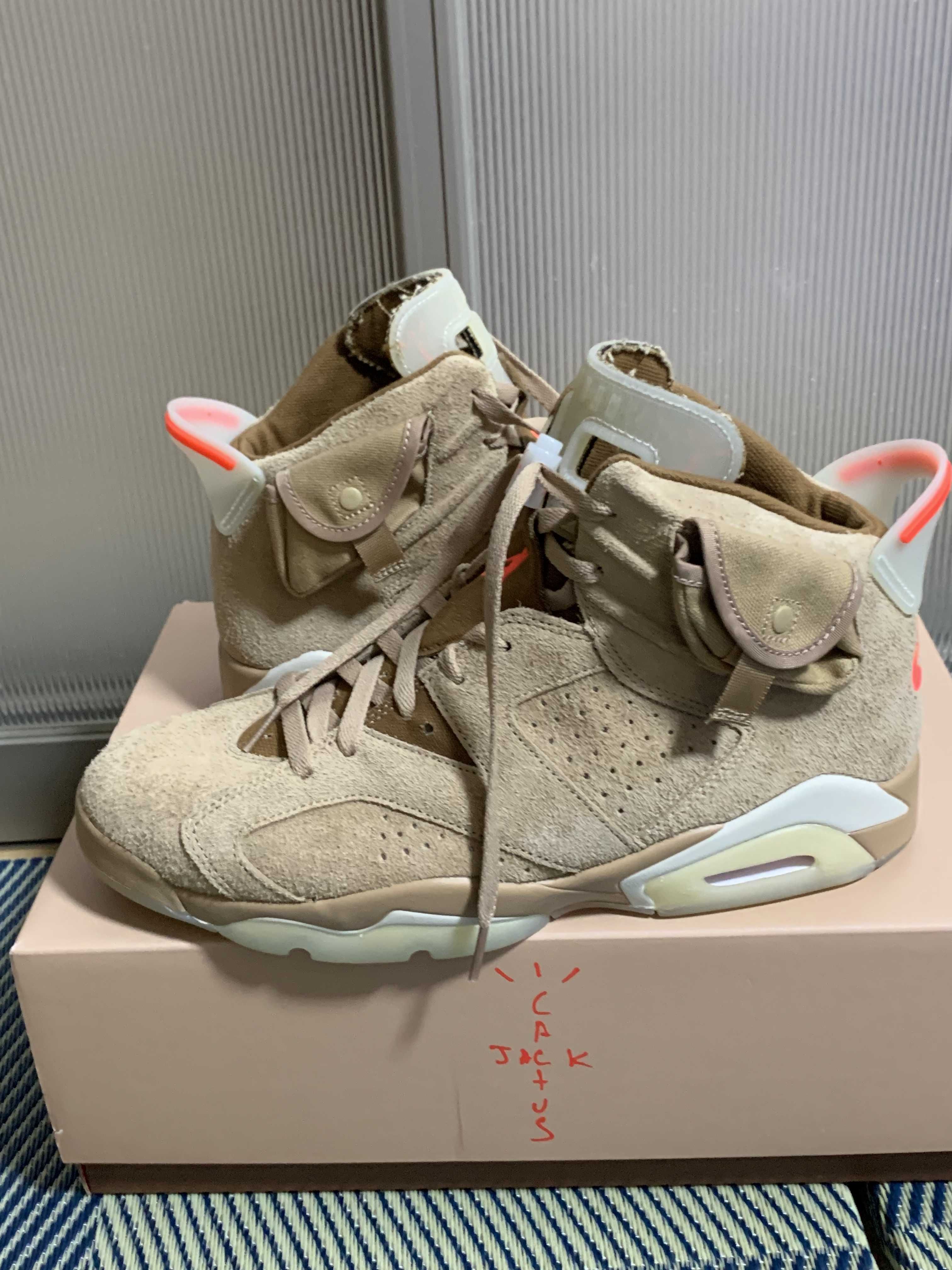 Travis Scott × Nike Air Jordan 6 "British Khaki"