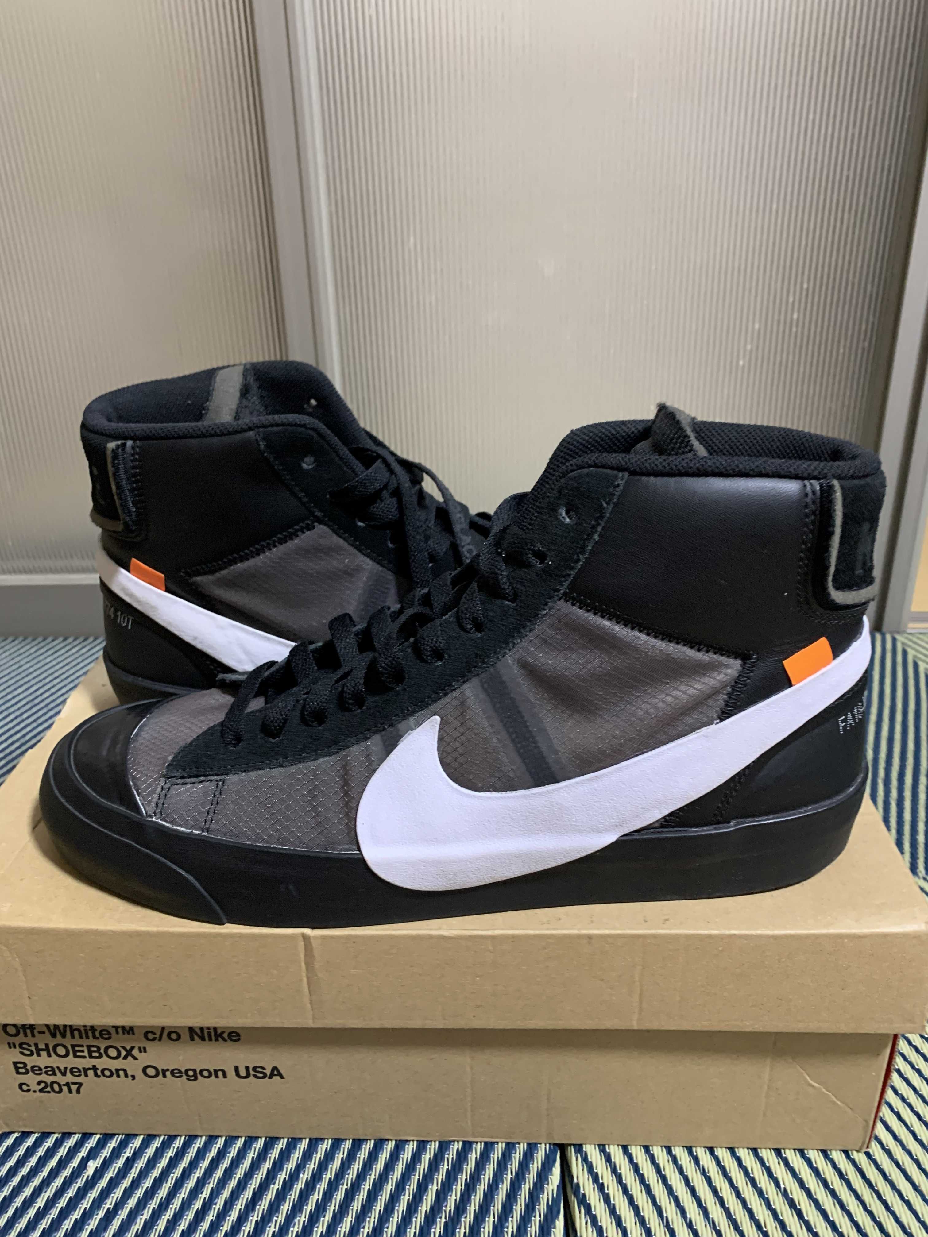 Off-White × Nike Blazer Studio Mid "Grim Reaper"