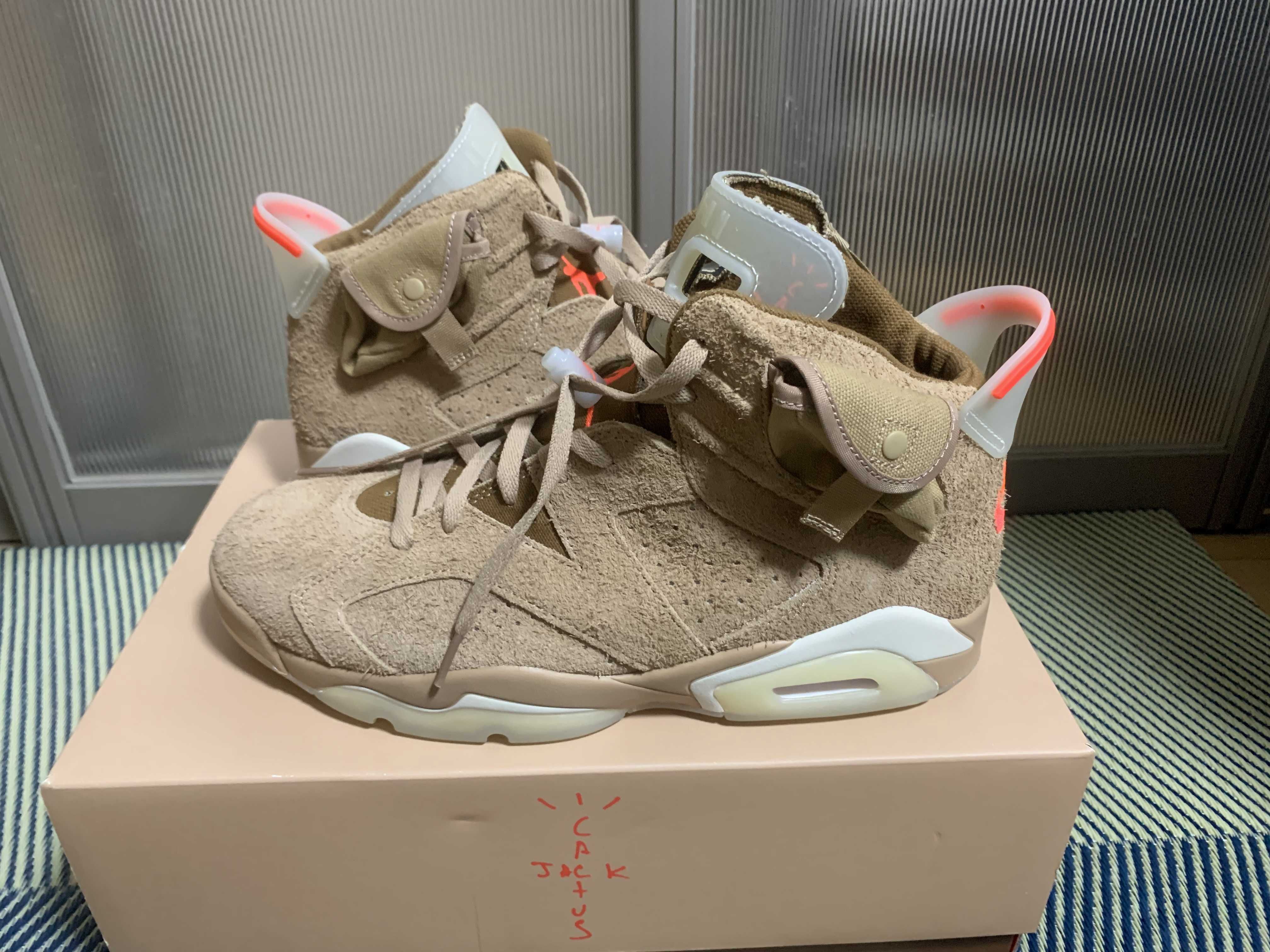 Travis Scott × Nike Air Jordan 6 "British Khaki"