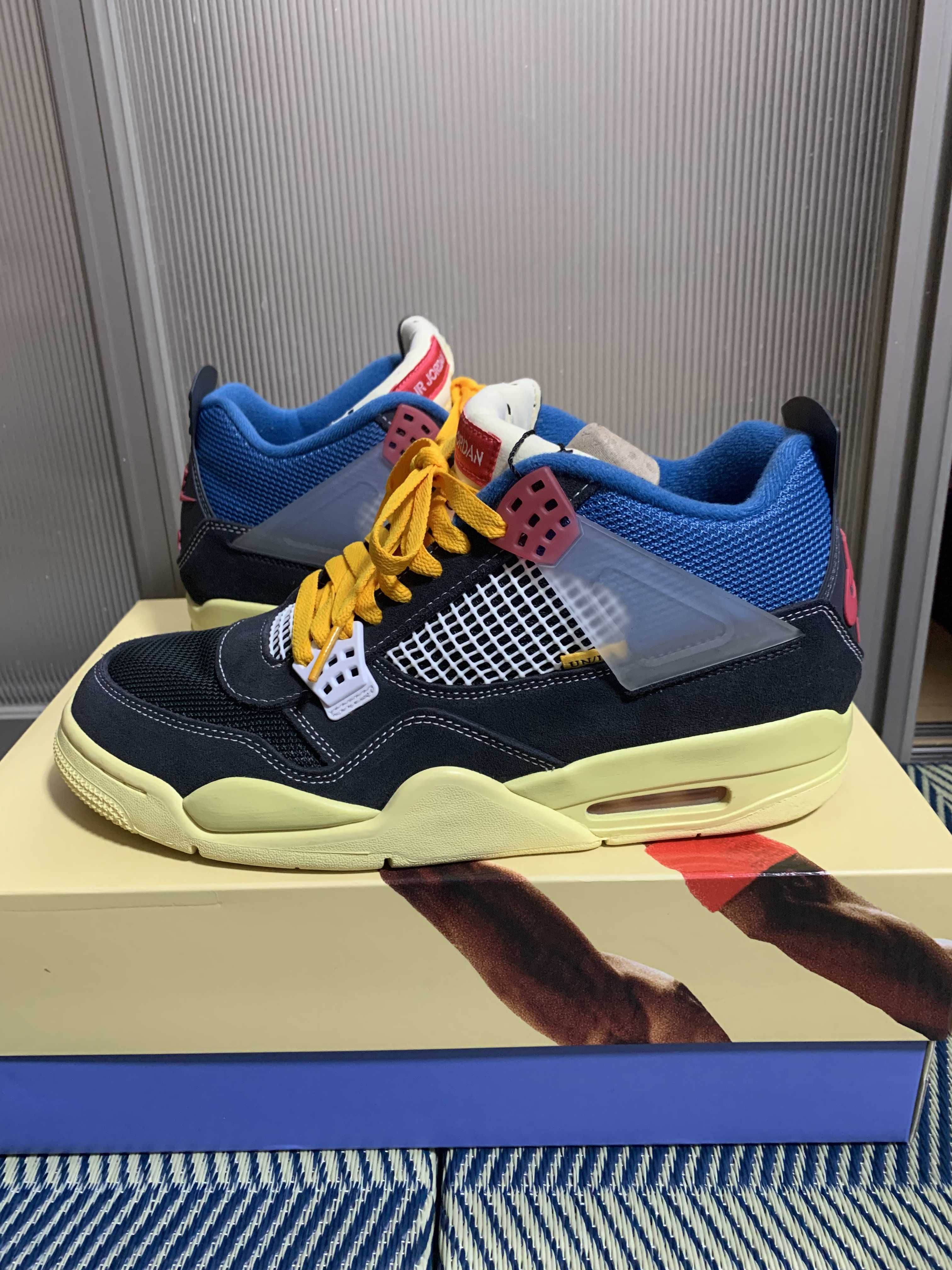 UNION × NIKE AIR JORDAN 4 "OFF NOIR"