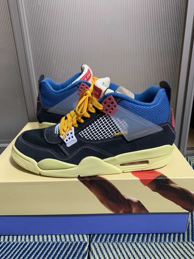 UNION × NIKE AIR JORDAN 4 "OFF NOIR"