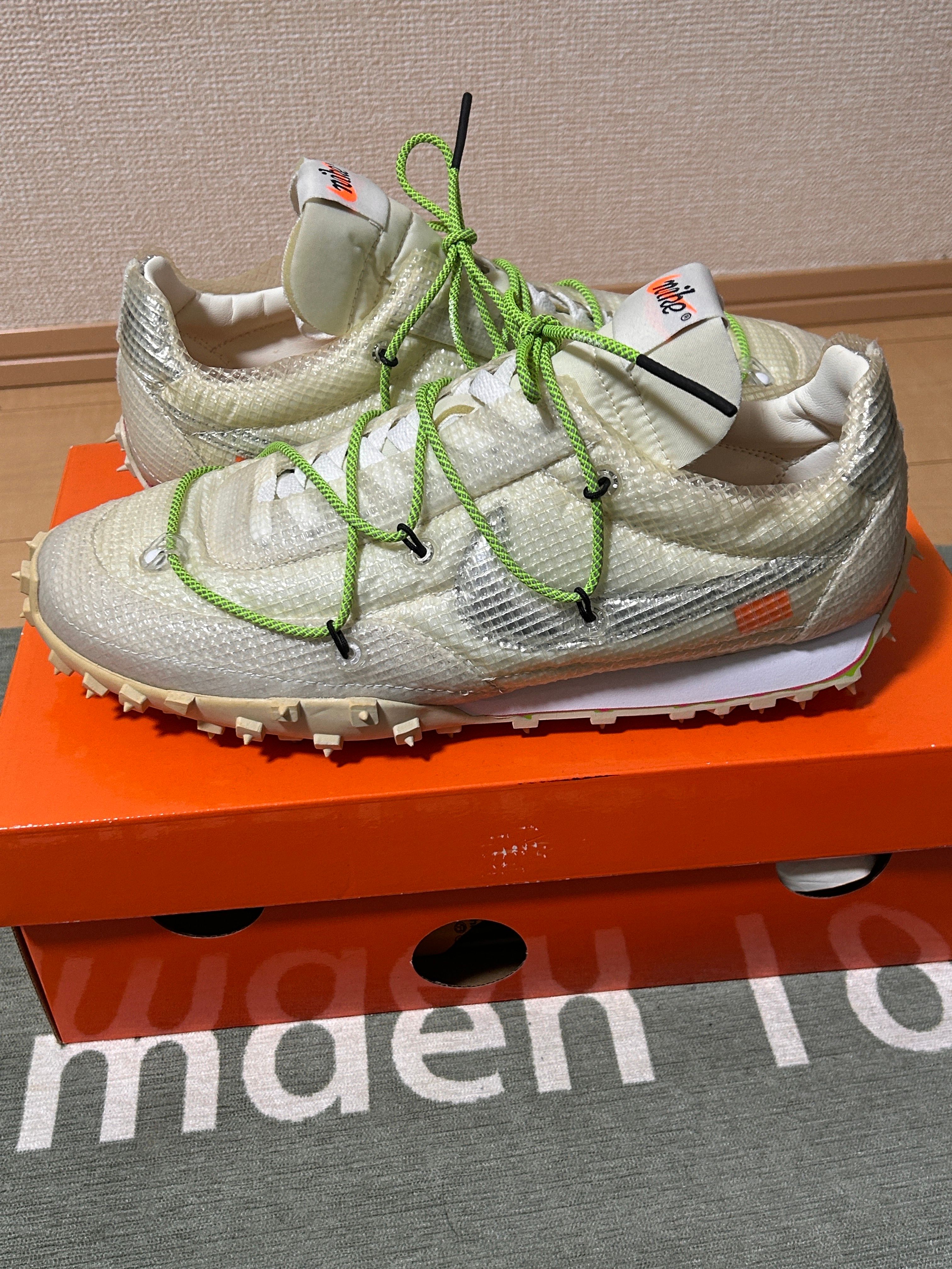 Off-White × Nike Women's Waffle Racer "White"