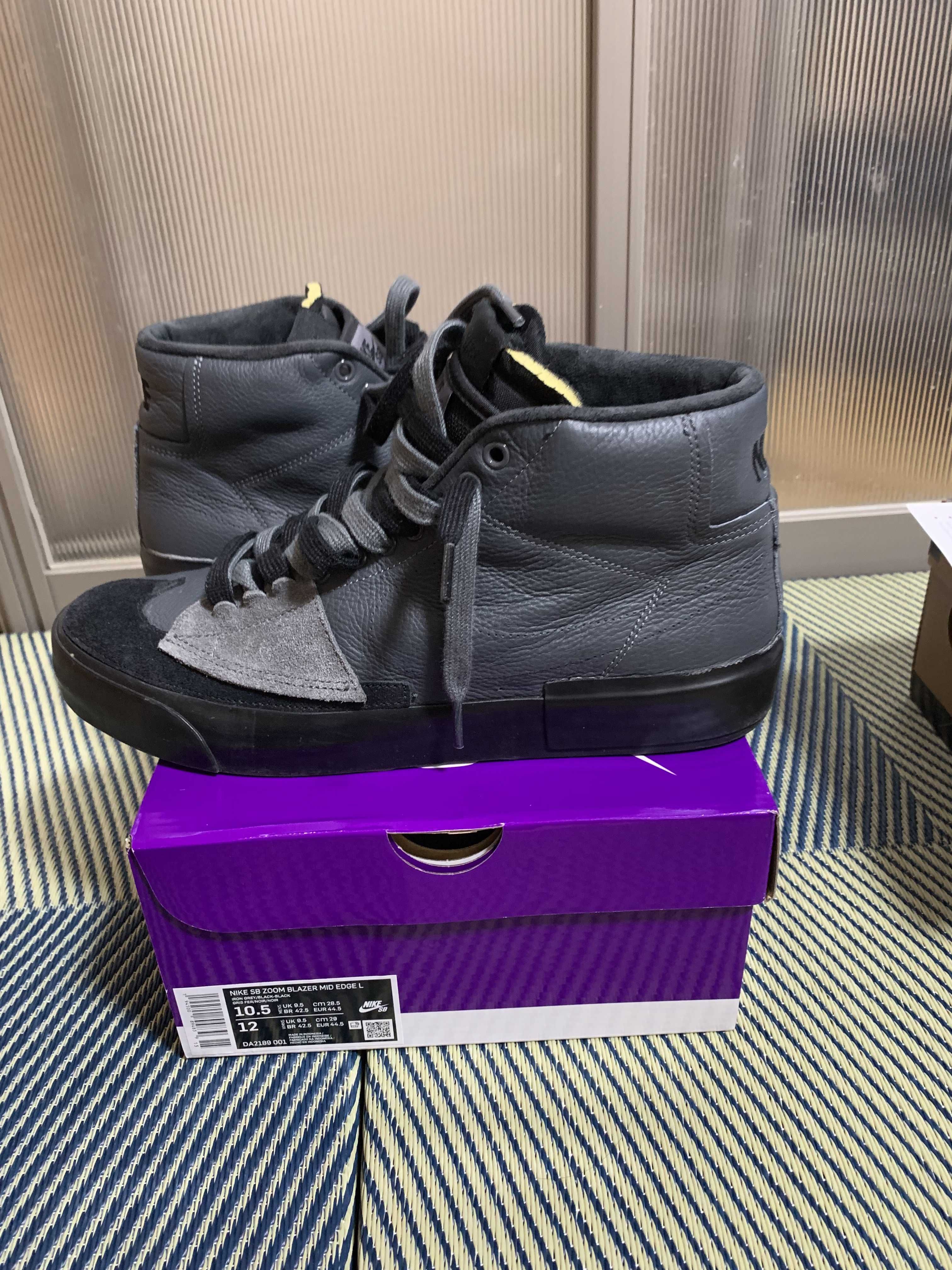 Nike SB Blazer Mid EDGE "Grey/Black"