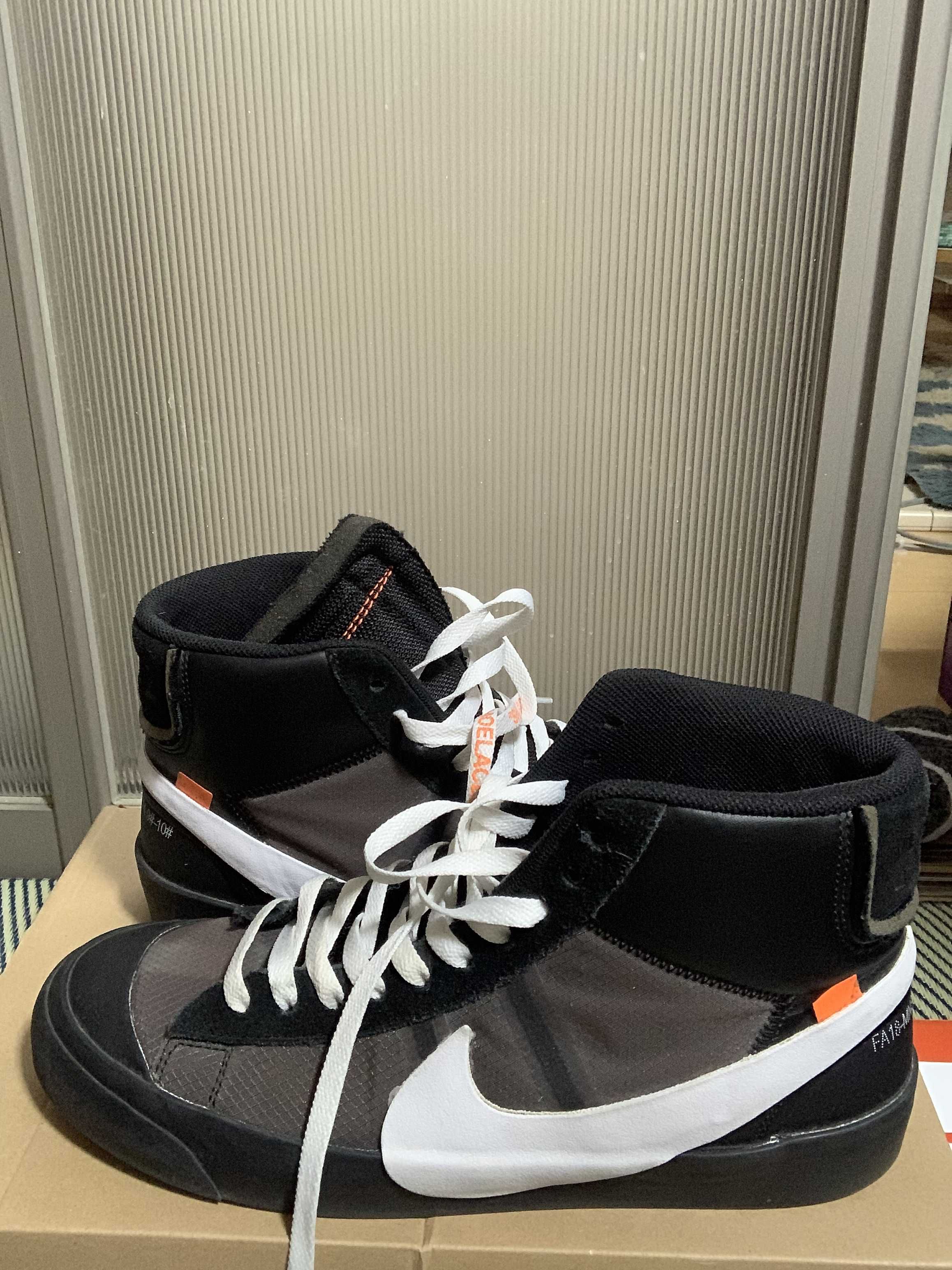 Off-White × Nike Blazer Studio Mid "Grim Reaper"