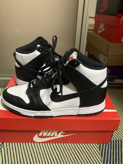 Nike Women's Dunk High "Black and White"