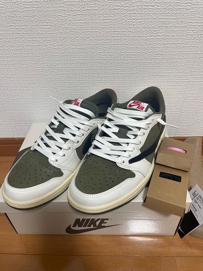 Travis Scott × Nike Air Jordan 1 Low OG SP "Reverse Olive"