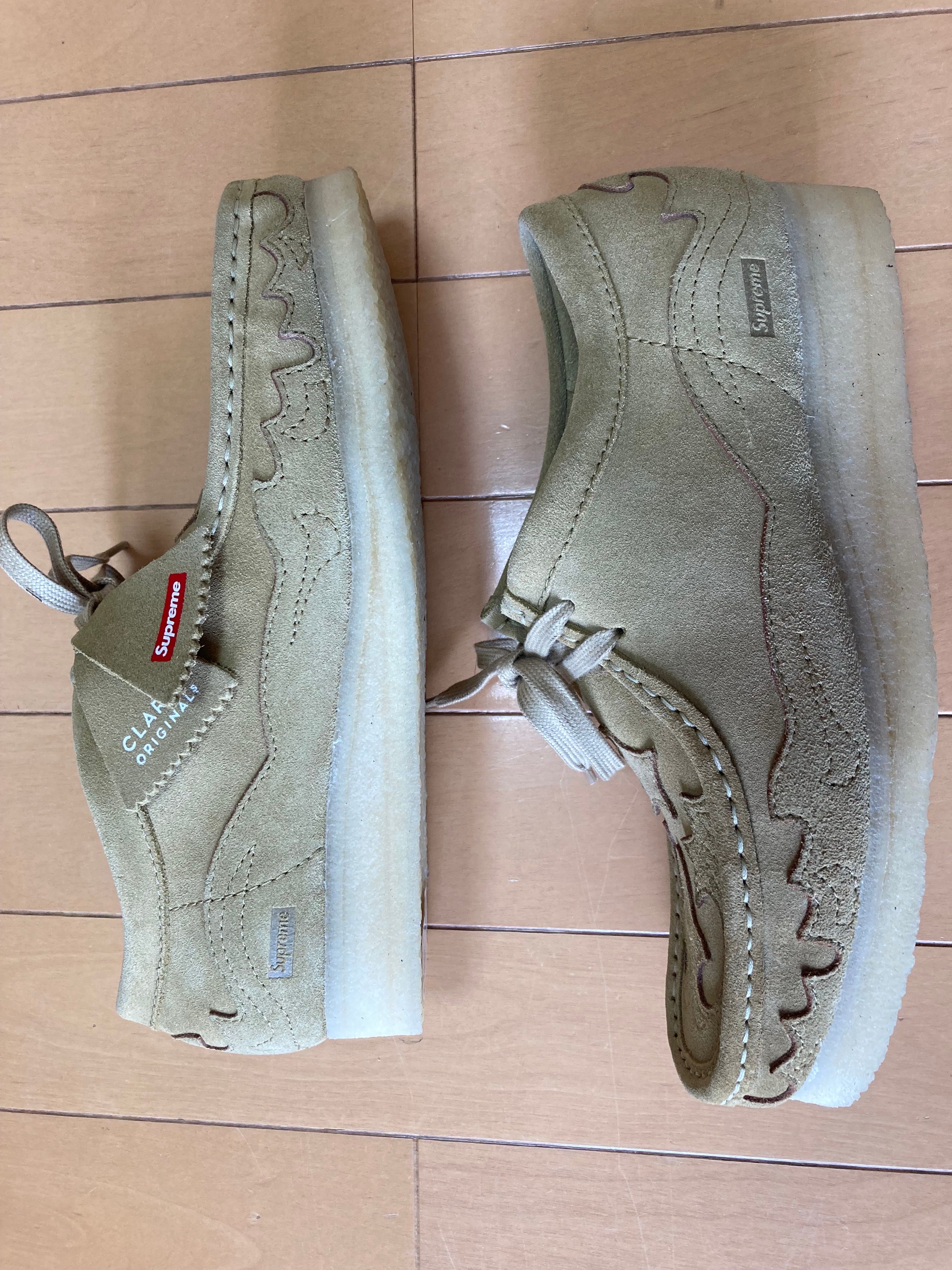 Supreme × Clarks Wallabee "Maple"