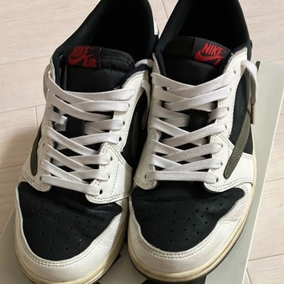 Travis Scott × Nike Women's Air Jordan 1 Low OG "Medium Olive"