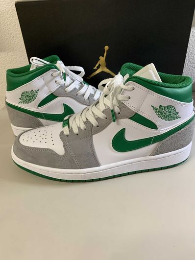Nike Air Jordan 1 Mid "Green Grey White"