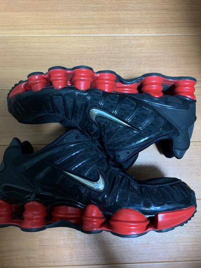 SKEPTA × NIKE SHOXTL BLACK/UNIVERCITYRED