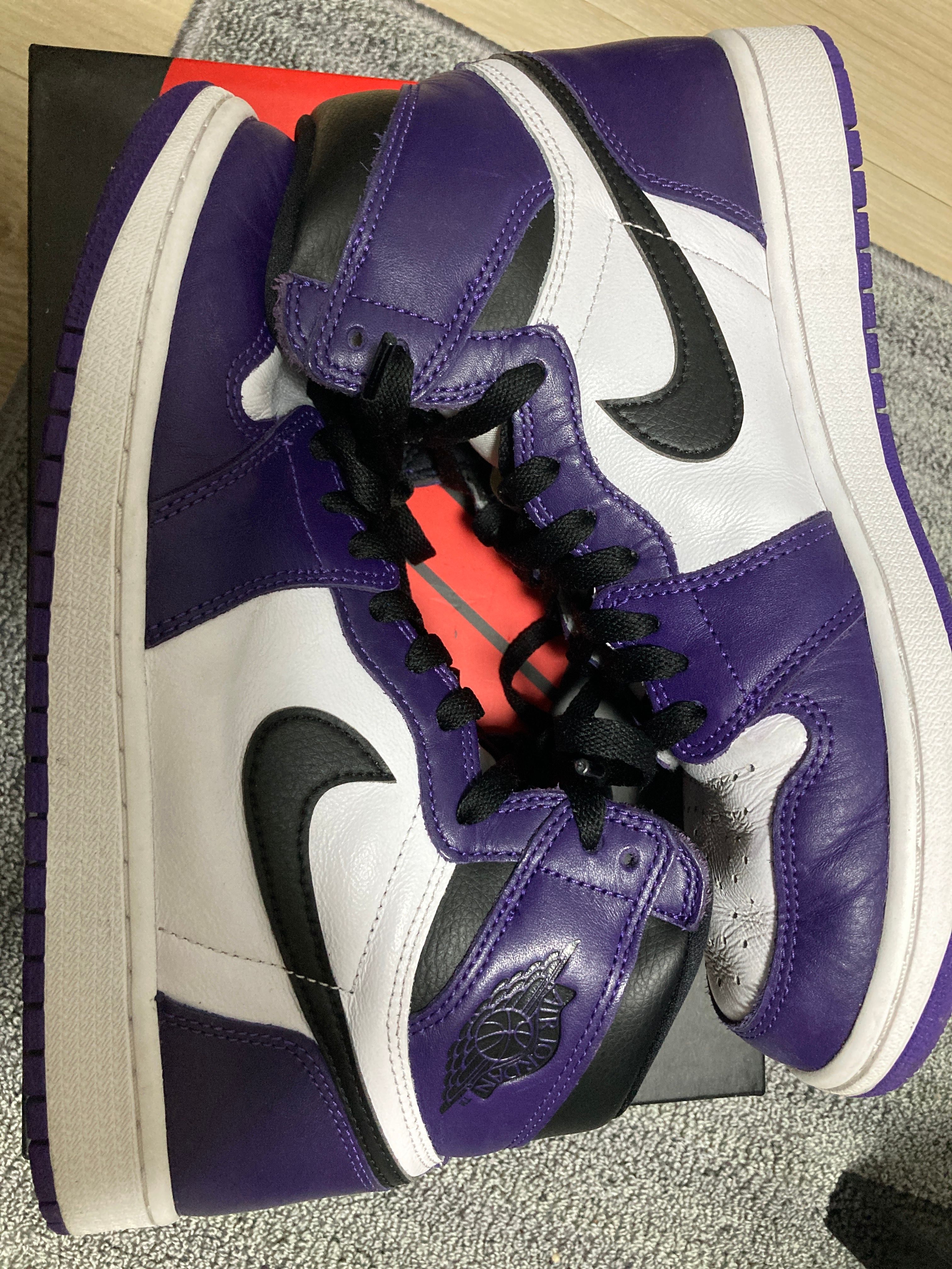 Nike Air Jordan 1 Retro High OG "Court Purple White/Black" (2020)