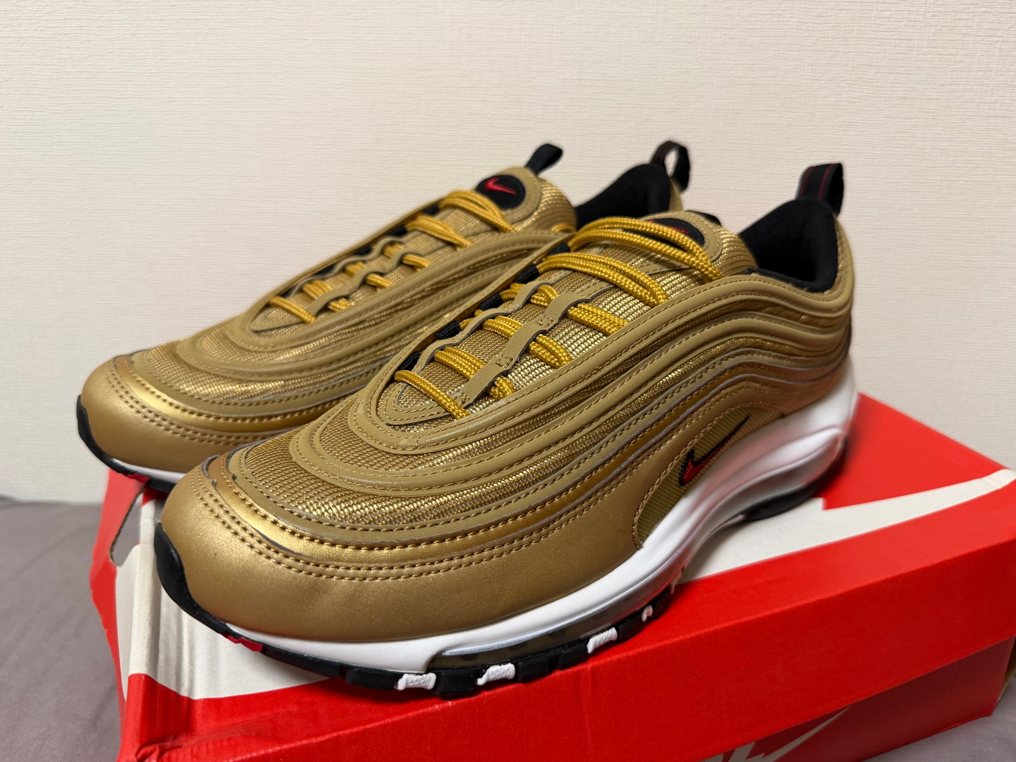 NIKE AIR MAX 97 OG "METALLIC GOLD"