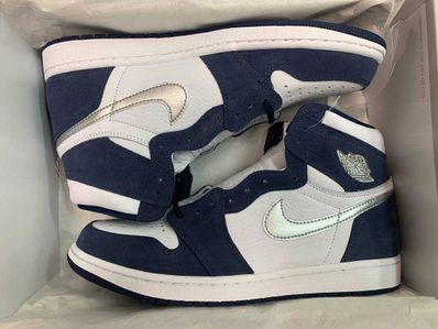 Nike Air Jordan 1 High OG CO.JP "White/Midnight Navy" (2020)(ブリーフケースなし)
